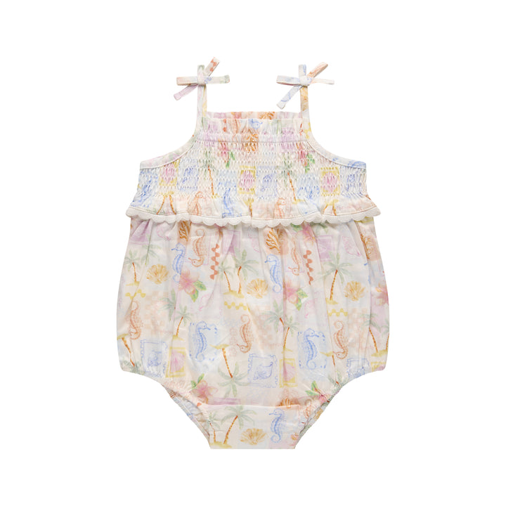 Resort Shirred Romper - Resort