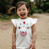 Miffy Frill Tee - Snow White