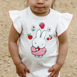 Miffy Frill Tee - Snow White