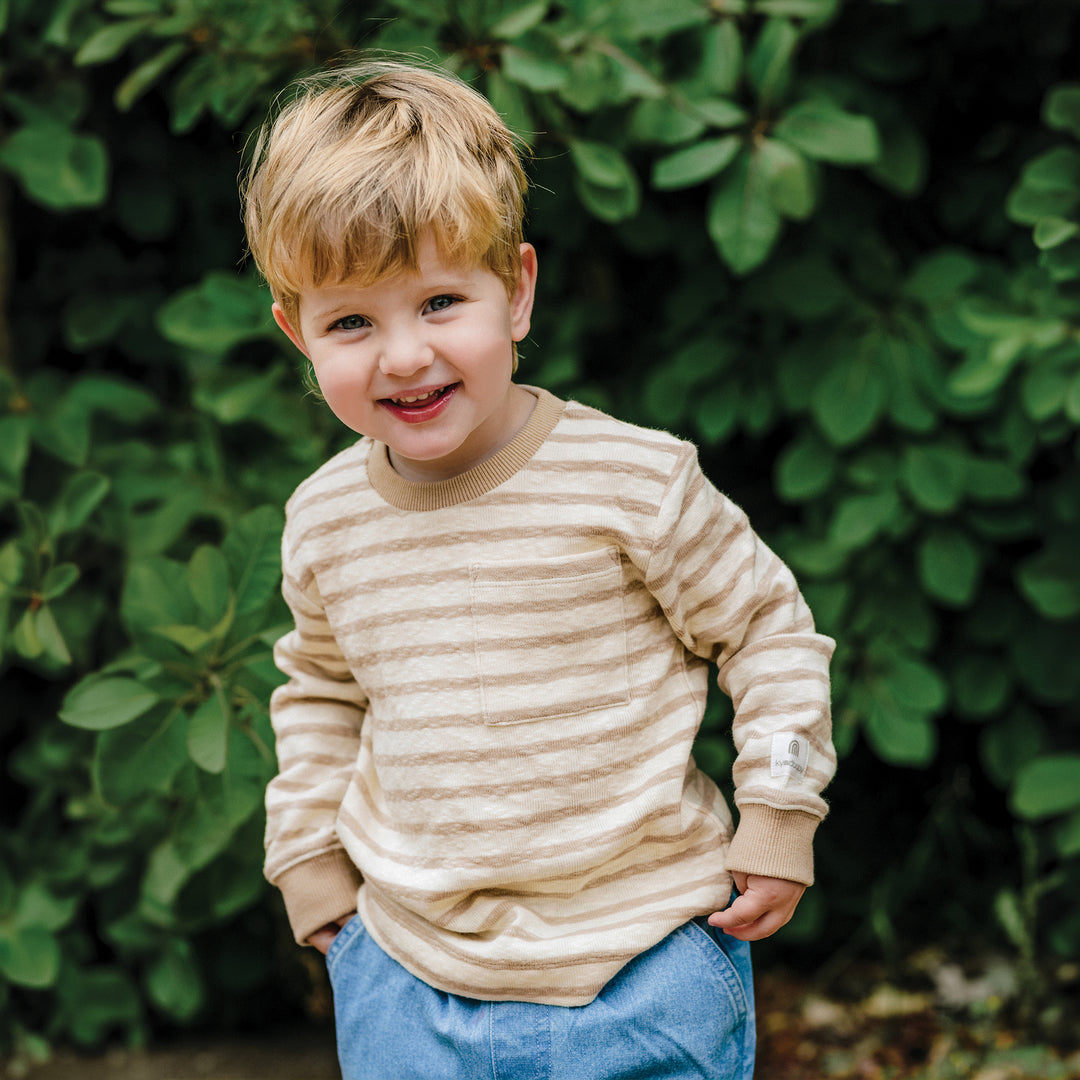 Stripe Top - Mocha Stripe
