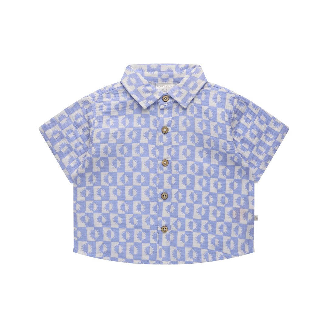 Woven Shirt - Blue Sunrise