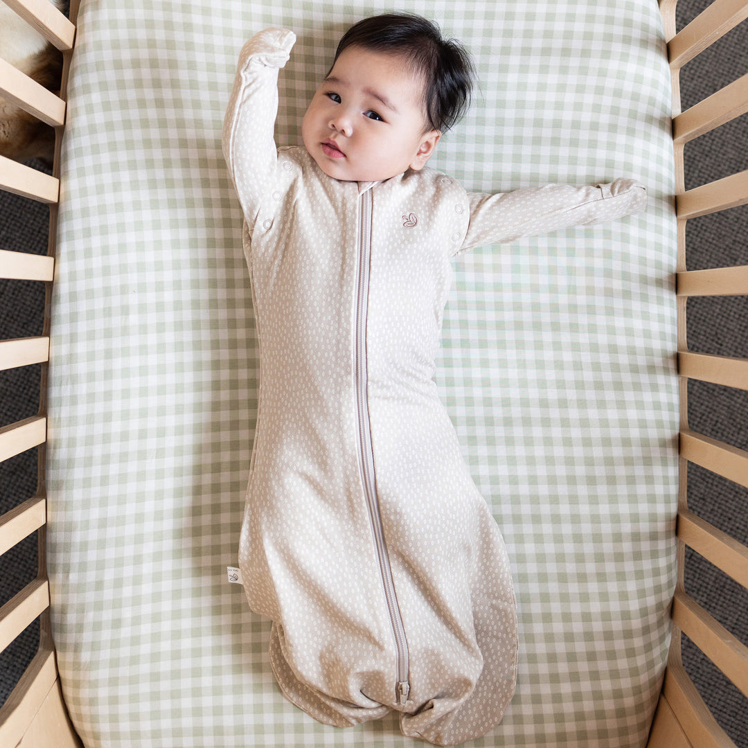 Swaddle Sleeping Bag 0.5 TOG - Oat Little Pod