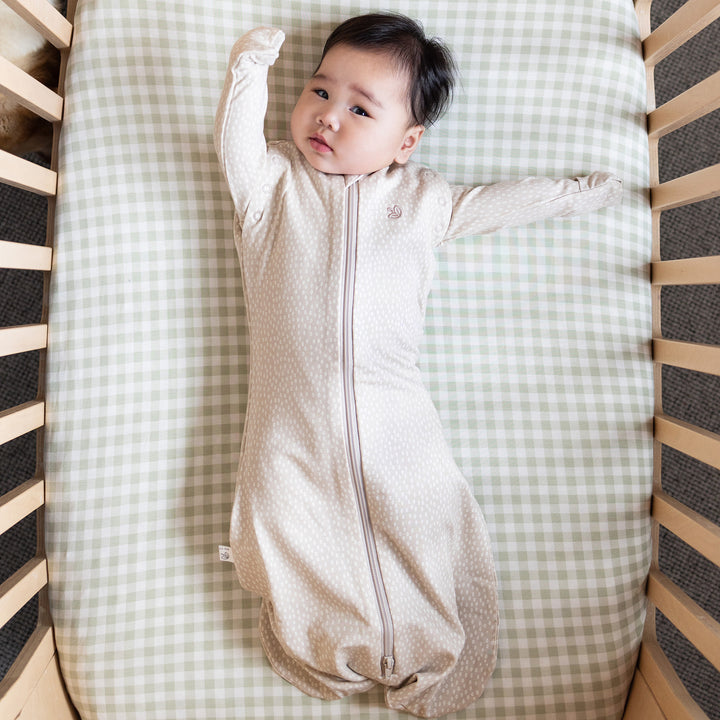Swaddle Sleeping Bag 0.5 TOG - Oat Little Pod