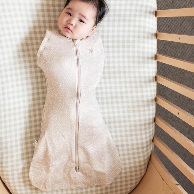 Swaddle Sleeping Bag 0.5 TOG - Oat Little Pod
