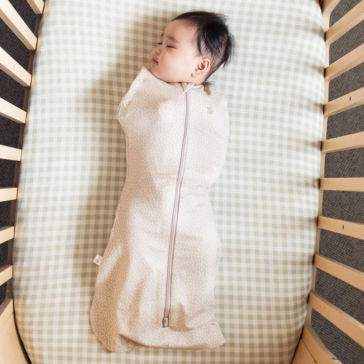 Swaddle Sleeping Bag 1.0 TOG - Oat Little Pod