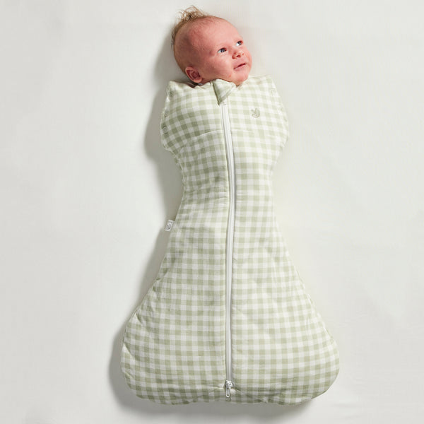 Swaddle Sleeping Bag 1.0 TOG - Gumleaf Gingham