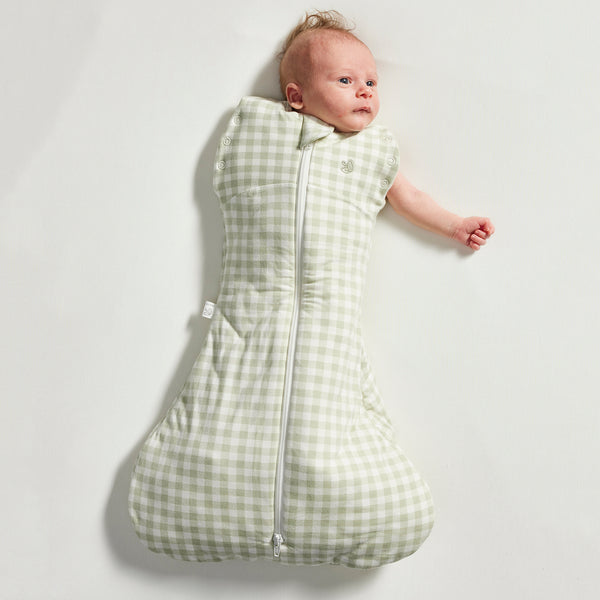 Swaddle Sleeping Bag 1.0 TOG - Gumleaf Gingham
