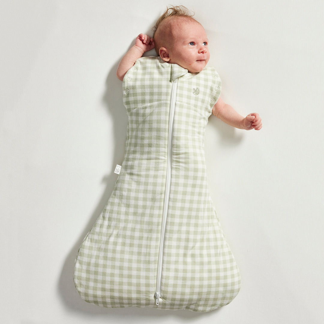 Swaddle Sleeping Bag 1.0 TOG - Gumleaf Gingham