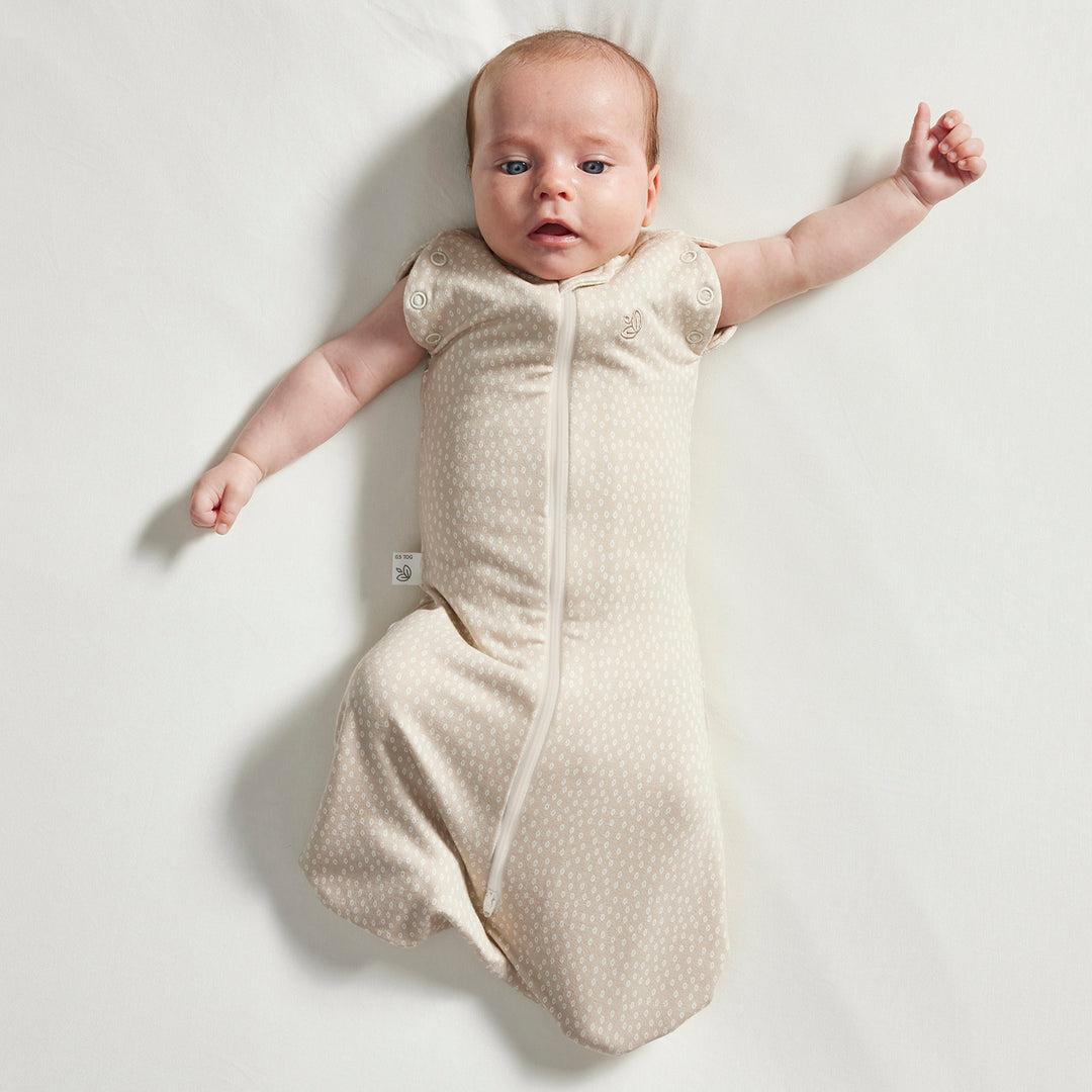 Swaddle Sleeping Bag 2.5 TOG - Oat Little Pod