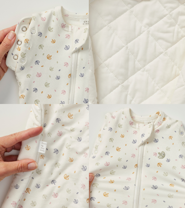 Grow Kindly - Swaddle Sleeping Bag 2.5 TOG