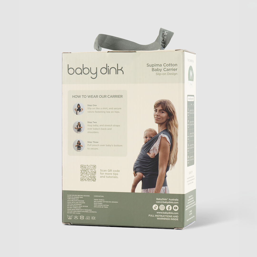 Baby Dink Carrier - Ecru