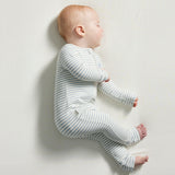 Light Zippee Baby Romper 0.2 TOG - Dusk Blue Stripe