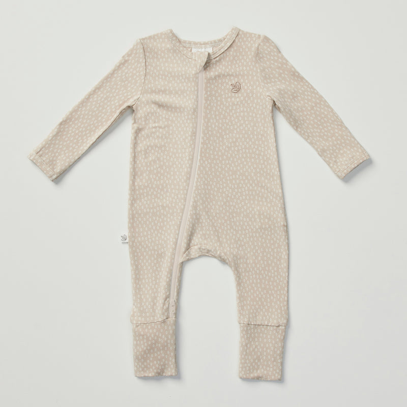 Warm Zippee Baby Romper 0.5 TOG - Oat Little Pod