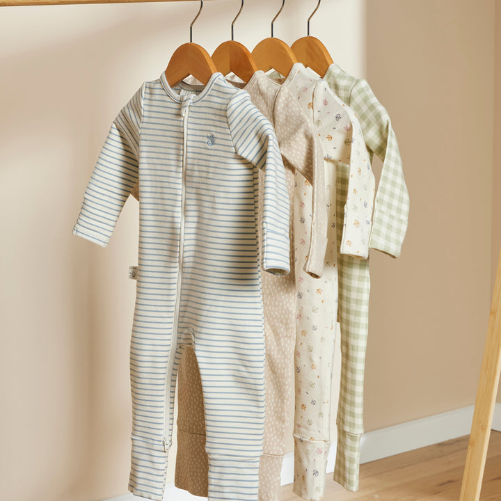 Warm Zippee Baby Romper 0.5 TOG - Oat Little Pod