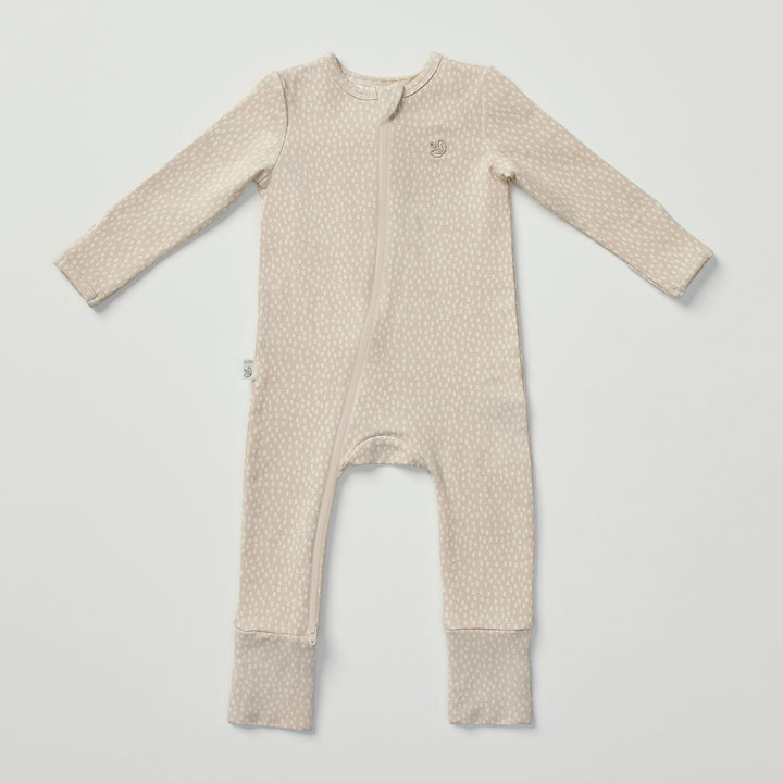 Warm Zippee Baby Romper 0.5 TOG - Oat Little Pod