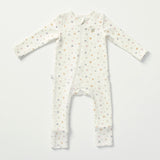 Light Zippee Baby Romper 0.2 TOG - Rainbow Dreaming