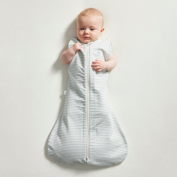 Swaddle Sleeping Bag 0.5 TOG - Dusk Blue Stripe