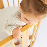 Day or Night Onesie - Sage Stripe