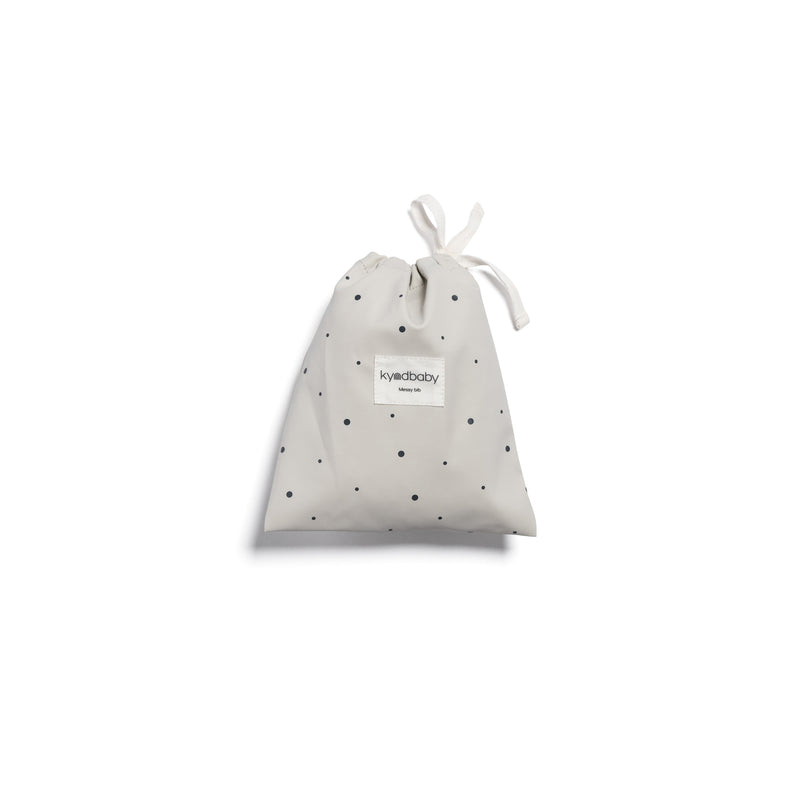 Messy Bib - Glacier Gray Spot