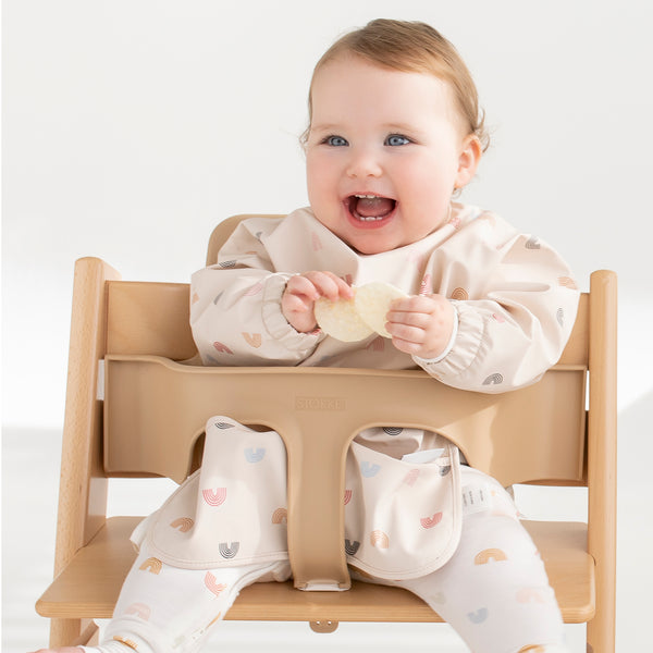 Messy Bib - Over the Rainbow Neutral