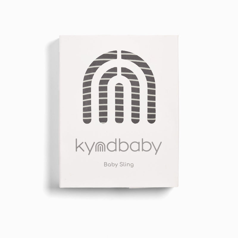Baby Sling - Charcoal Stripe