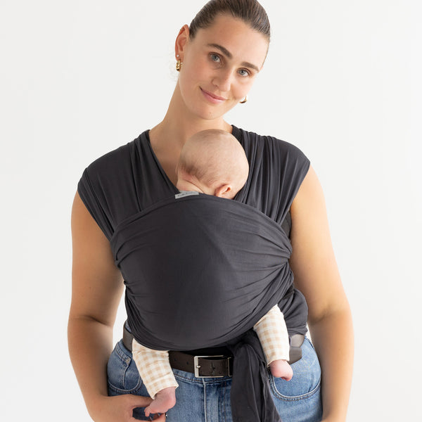 Baby Sling in Charcoal