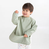 Messy Bib - Moss Grid