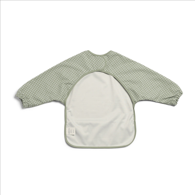 Messy Bib - Moss Grid