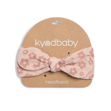Woven Headband - Pink Clay Floral