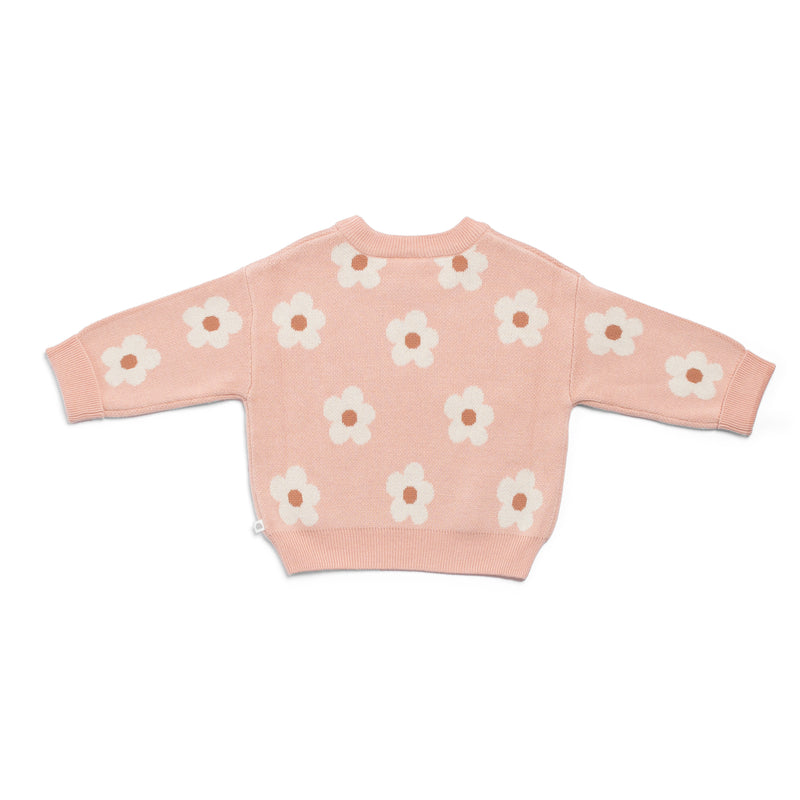 Jacquard Knit Jumper - Blossom