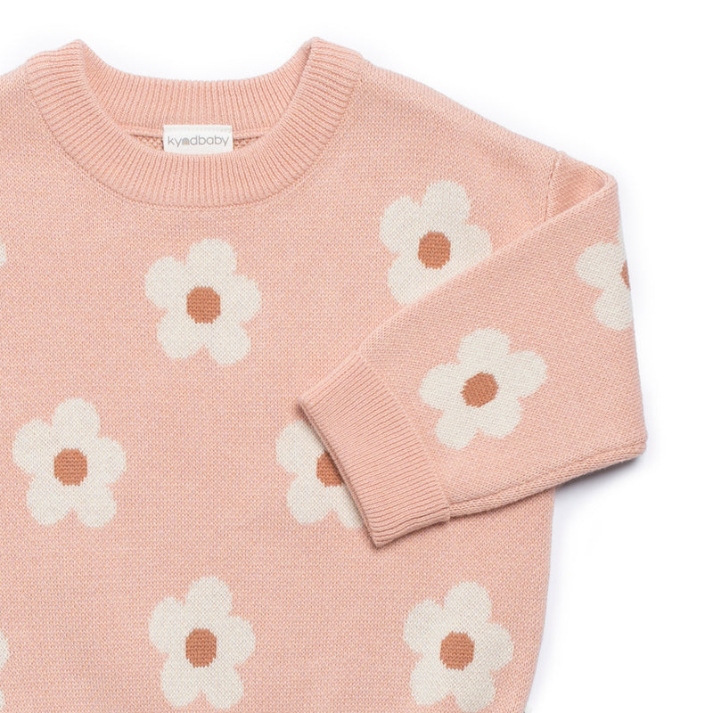 Jacquard Knit Jumper - Blossom