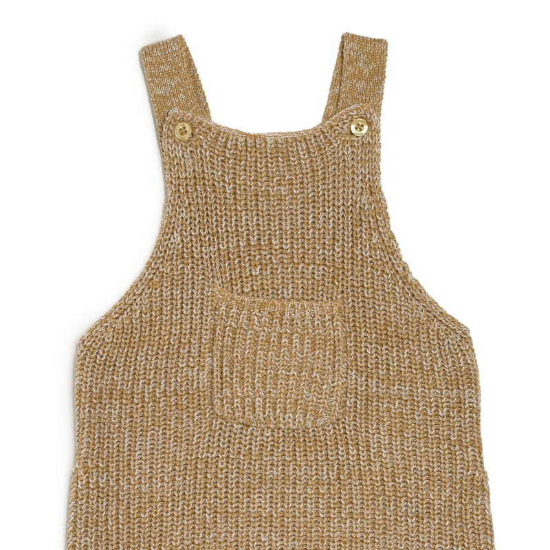 Chunky Knit Overall - Chia Space Dye