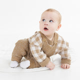 Chunky Knit Overall - Chia Space Dye