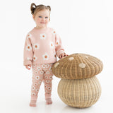 Jacquard Knit Pant - Blossom
