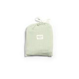 Large Stretchy Swaddle - Moss Grid