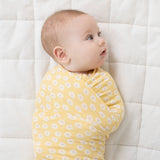 Large Stretchy Swaddle - Seaside Daisy