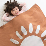 Organic Knitted Blanket - Chia Sunshine