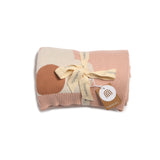 Organic Knitted Blanket  - Blossom