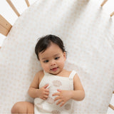 Fitted Cot Sheet - Shelly Beach