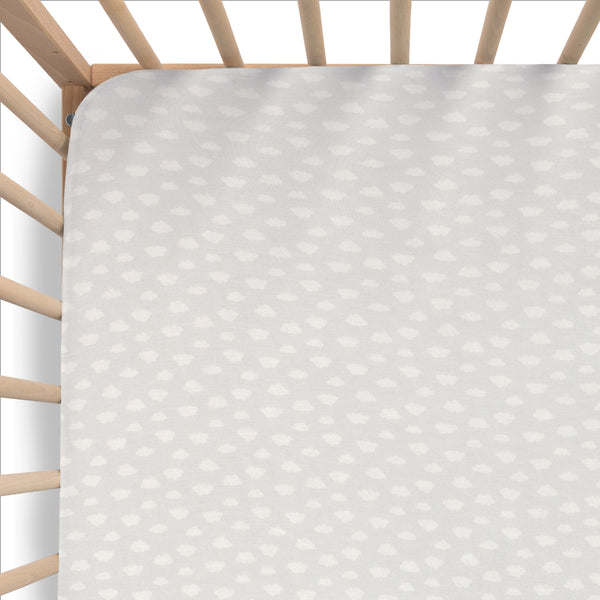 Fitted Cot Sheet - Tiny Cloud