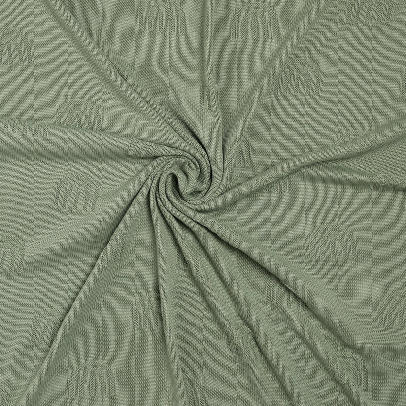 Rainbow Decorative Knit Blanket - Sage Rainbow