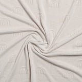 Rainbow Decorative Knit Blanket - Oatmeal Rainbow