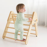 Day or Night Onesie - Moss Grid