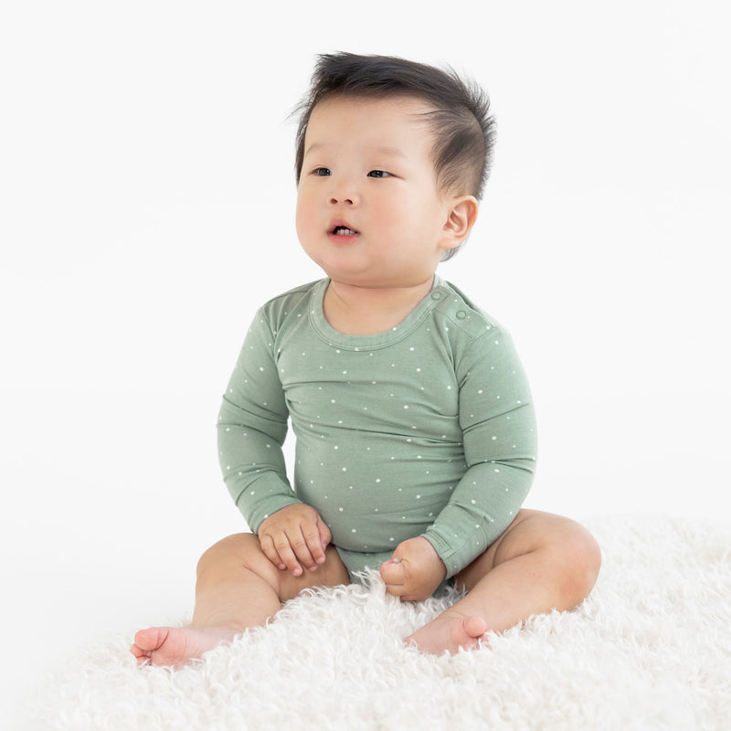 Comfy Bodysuit Long Sleeve - Gumnut Spot