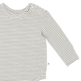 Comfy Bodysuit Long Sleeve - Mini Stripe