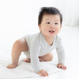 Comfy Bodysuit Long Sleeve - Mini Stripe