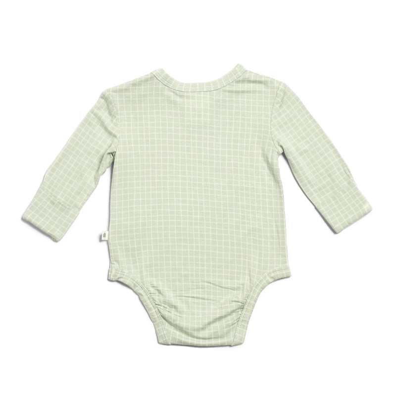 Comfy Bodysuit - Moss Grid