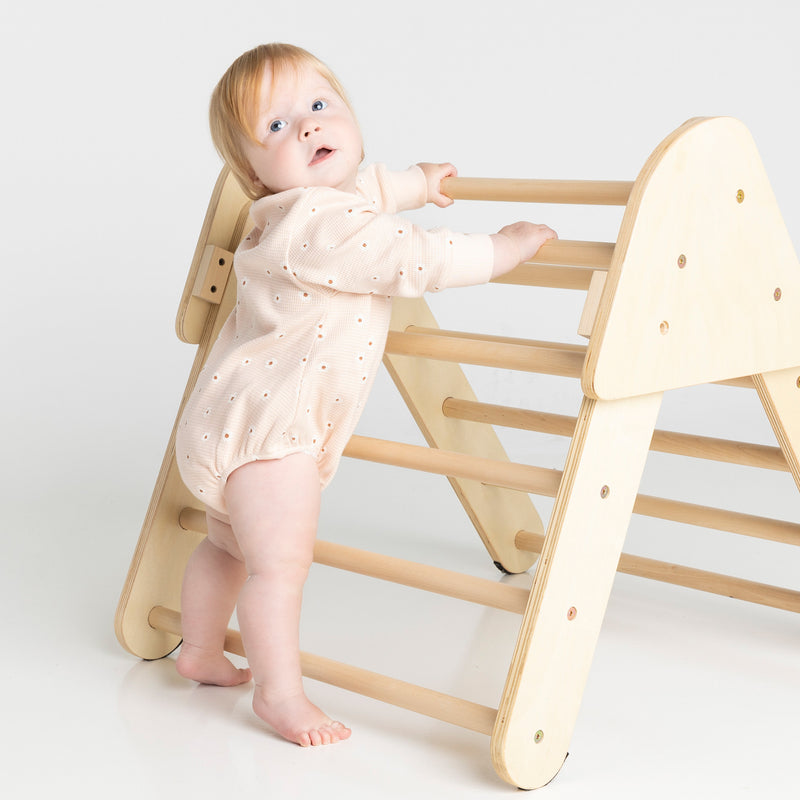 Waffle Jumper Romper - Tiny Blossom